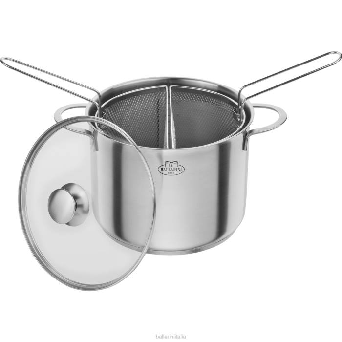 ancona 8,5 qt asparagi/pentola per pasta, acciaio inossidabile 18/10 pentole BALLARINI 6DBP66