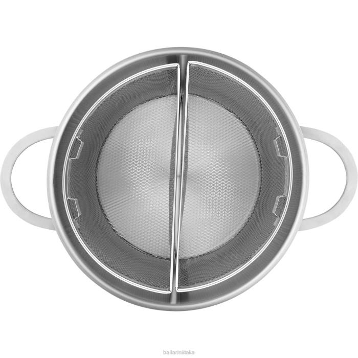 ancona 8,5 qt asparagi/pentola per pasta, acciaio inossidabile 18/10 pentole BALLARINI 6DBP66