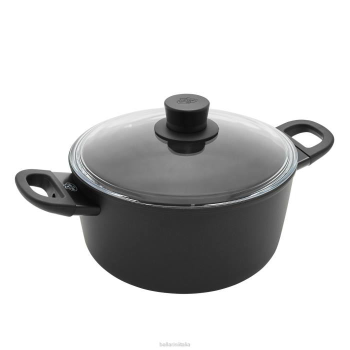 set pentole antiaderenti in alluminio avola 10 pz pentole BALLARINI 6DBP20