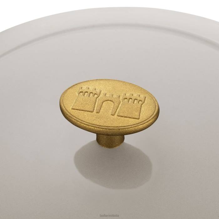 bellamonte 5,75 qt, rotondo, cocotte, bianco avorio pentole BALLARINI 6DBP29