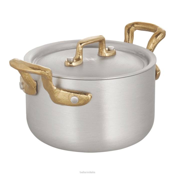 professionale - servintavola mini forno olandese con coperchio, alluminio pentole BALLARINI 6DBP73